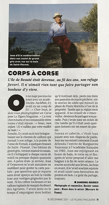 Figaro Magazine (texte et photo)